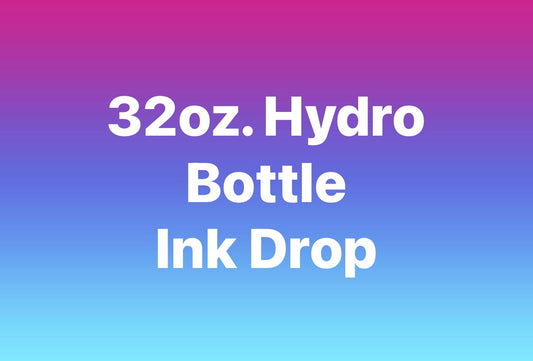 Ink Drop 32oz Hydro Bottle