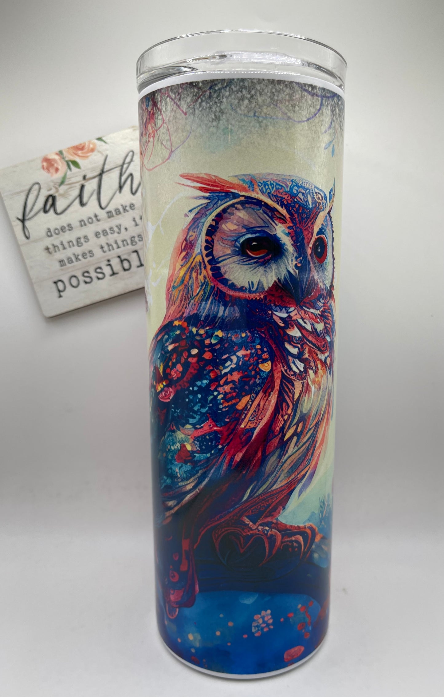 20oz Tall Skinny Owl