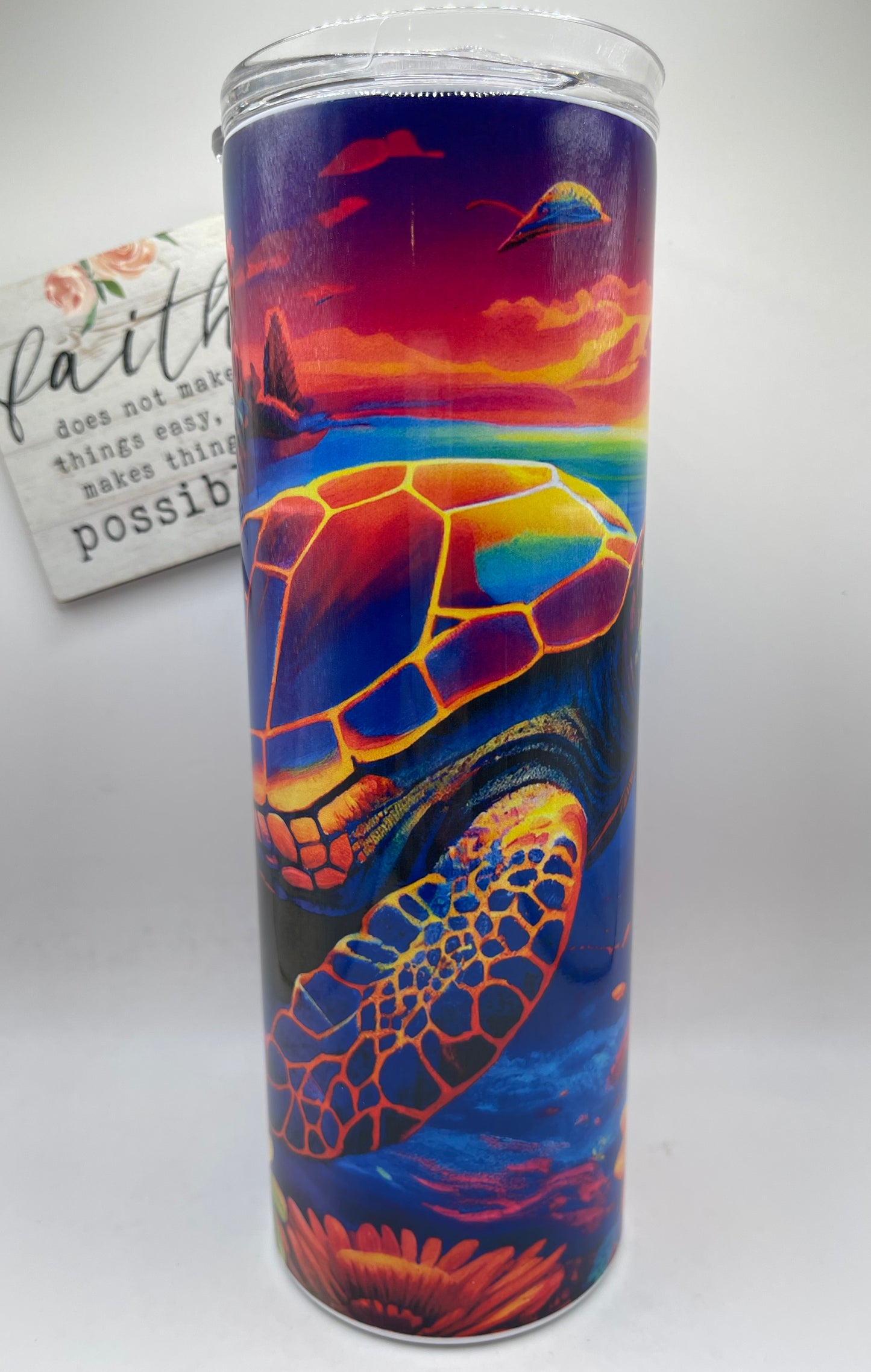 20oz Tall Skinny Turtle