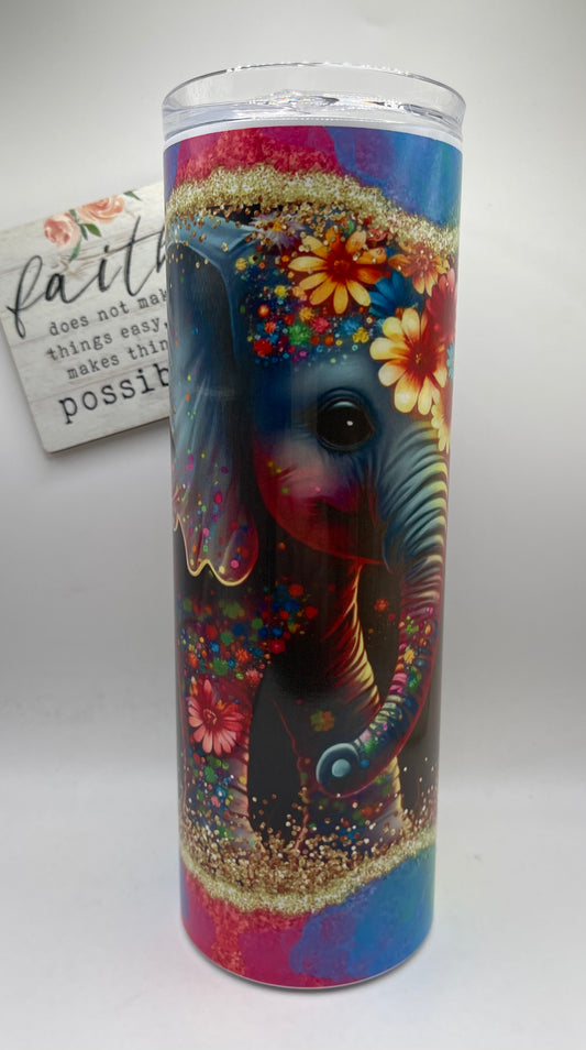 20oz Tall Skinny Elephant