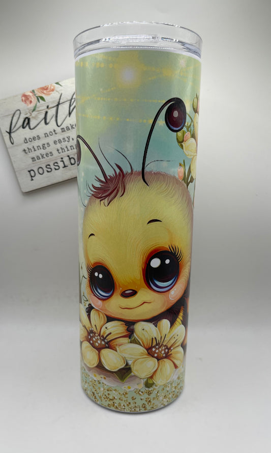 20oz Tall Skinny Baby Bee