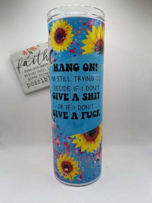 20oz Tall Skinny Hang on