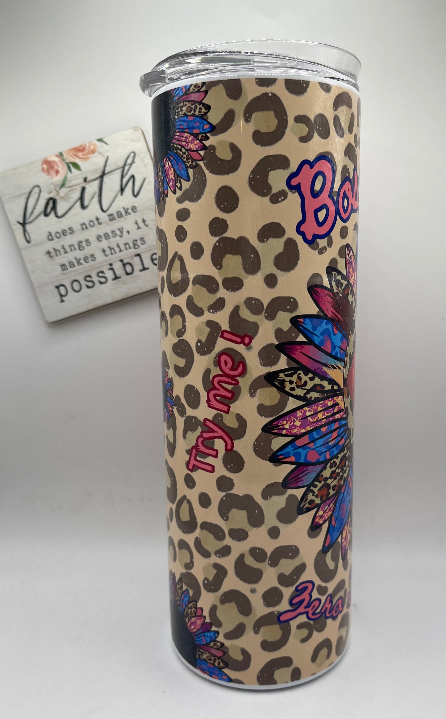 20oz Tall Skinny Boss Mom