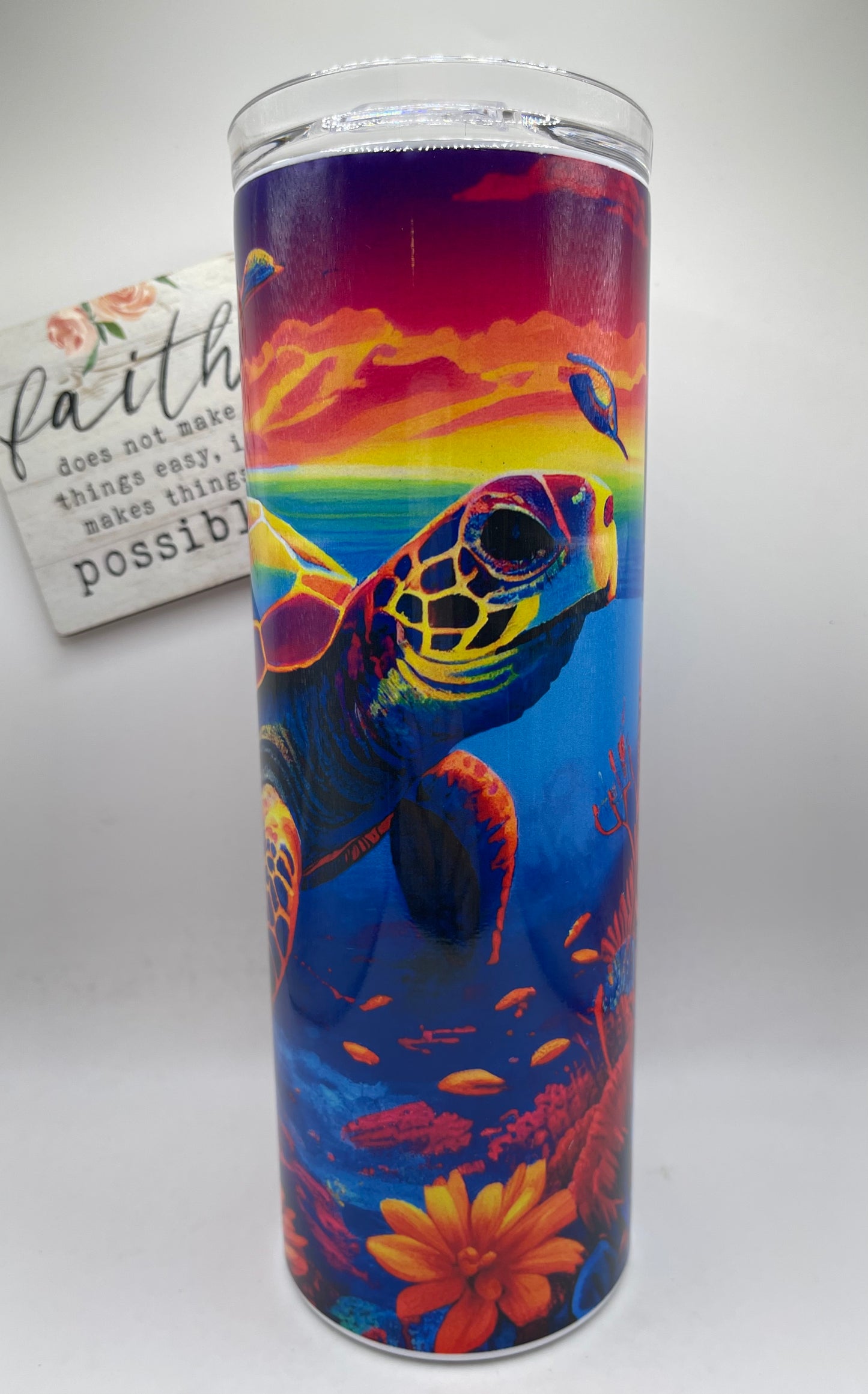 20oz Tall Skinny Turtle