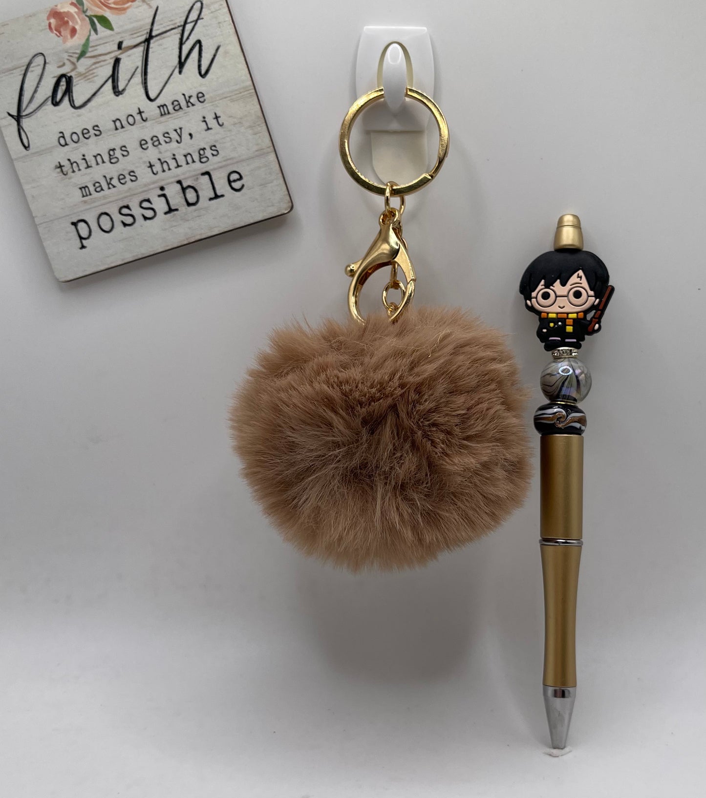 Beaded Pen & Keychain combo-Wizzard