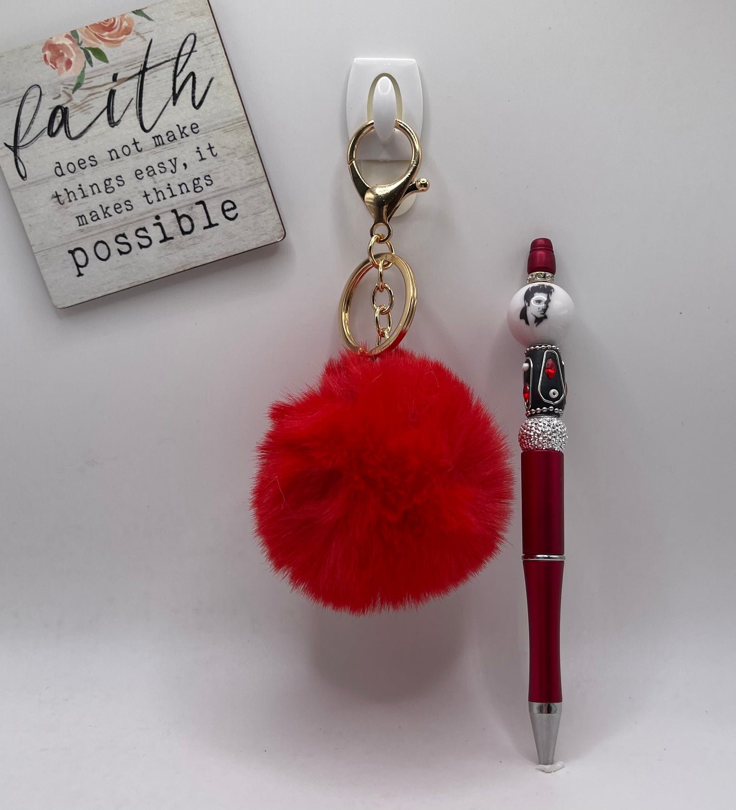 Beaded Pen & Keychain combo-EP