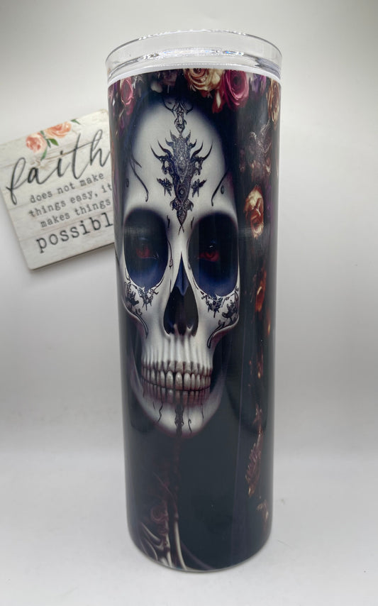 20oz Tall Skinny Lady of Death