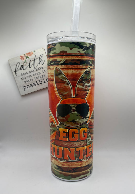 20oz Tall Skinny Easter Egg Hunter