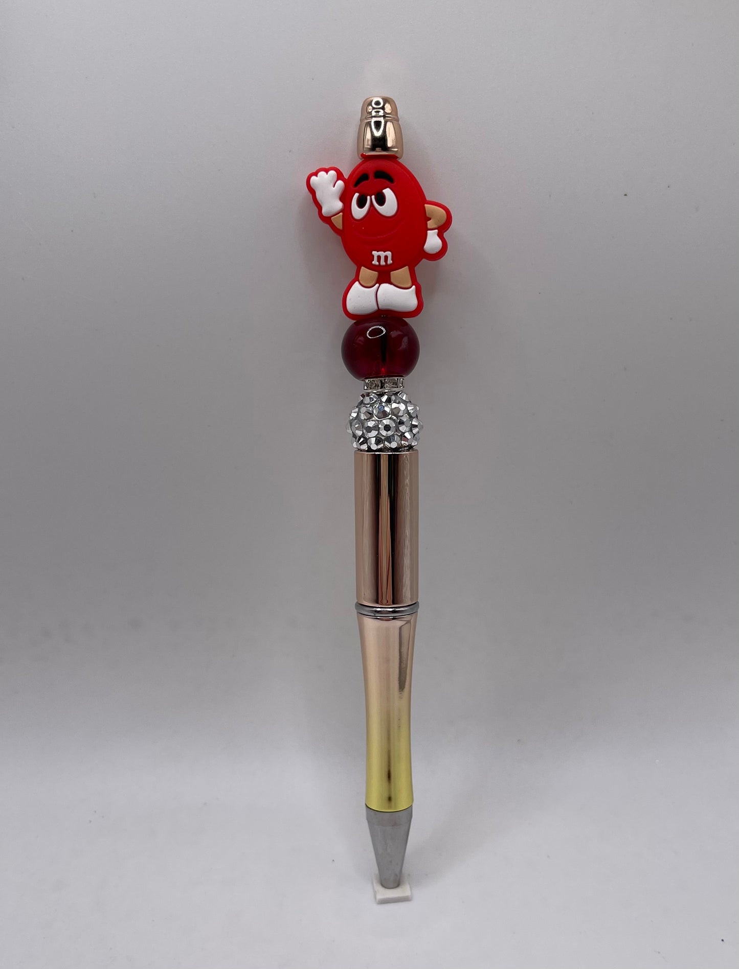 Beaded M&M Pen